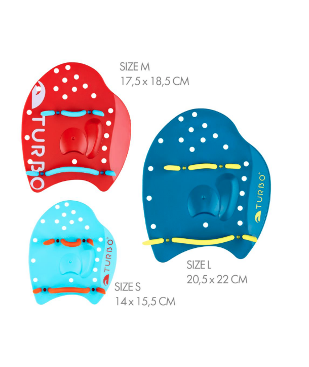 Palas Natación TURBO MANOPLA PROFESIONAL L