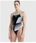 Bañador Mujer ARENA Icons Swimsuit Challenge Back Logo TF 2 capas