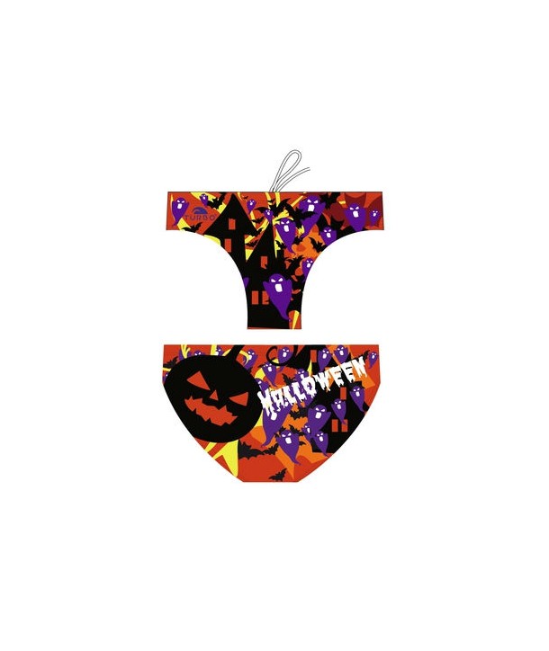 Bañador hombre TURBO waterpolo HALLOWEEN PUMPKIN WP 2 capas