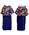 Poncho turbo de rizo SUPER-PSYCHEDELIC sublimado